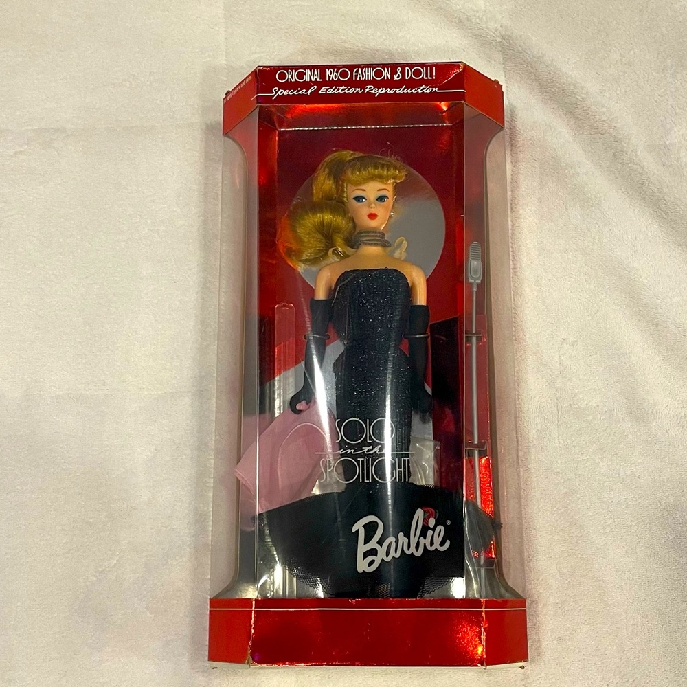 Solo in the Spotlight Barbie 1960 Fashion & Doll Special edt Reproduction 1995